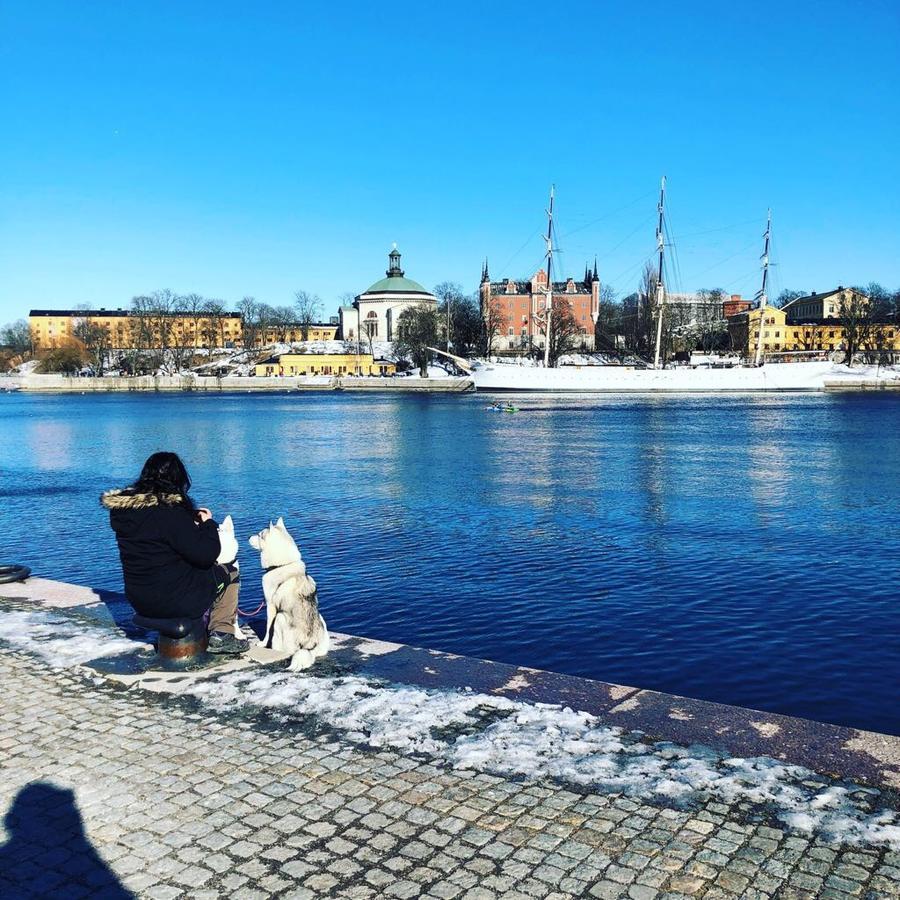 Dockside Hostel Stockholm Exterior foto